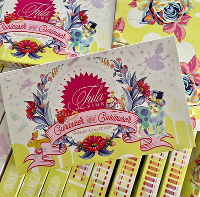 Tula Pink x Aurifil "Curiouser & Curiouser" Thread Collection