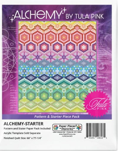 Tula Pink "Alchemy Quilt" Pattern & Complete Piece Pack