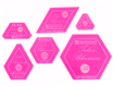 Tula's Bloomers Pattern + Paper Piece Pack + Acrylic Fussy Cutting Templates