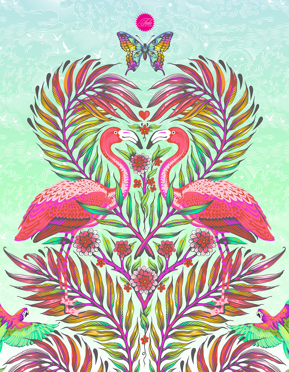 54" x 72" Tula Pink Daydreamer Quilt Backing