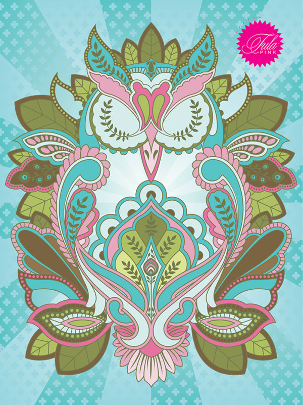 54" x 72" Tula Pink Full Moon Forest Quilt Backing