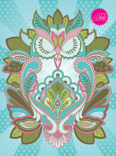 54" x 72" Tula Pink Full Moon Forest Quilt Backing