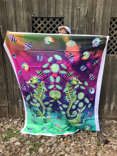 54" x 72" Tula Pink Zuma Quilt Backing